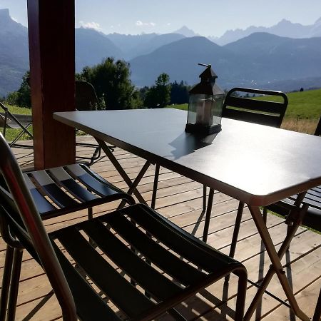 Rez De Chaussee Tres Calme Vue Mont-Blanc Combloux Luaran gambar